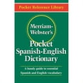 thumbnail image 1 of Merriam-Webster MW-5193-3 Pocket Spanish - English Dictionary - 3 Each, 1 of 1