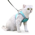 thumbnail image 2 of Arnés y correa para gatos a prueba de fugas para caminar, suave, ajustable, transpirable, para perros pequeños, gatos, gatitos, cachorros, 2 of 5