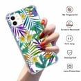 thumbnail image 2 of Tropical Paradise Case for iPhone 11,Aesthetic Colourful Floral Pattern Soft TPU Bumper Case Cover, 2 of 5
