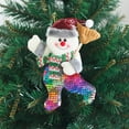thumbnail image 4 of Colgantes Navideños de Lentejuelas de Colores Ganfancp 1X Colgante, 4 of 4