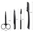 thumbnail image 2 of 4pcs Eyebrow Set With Black Case Eyebrow Kit, 2 of 3