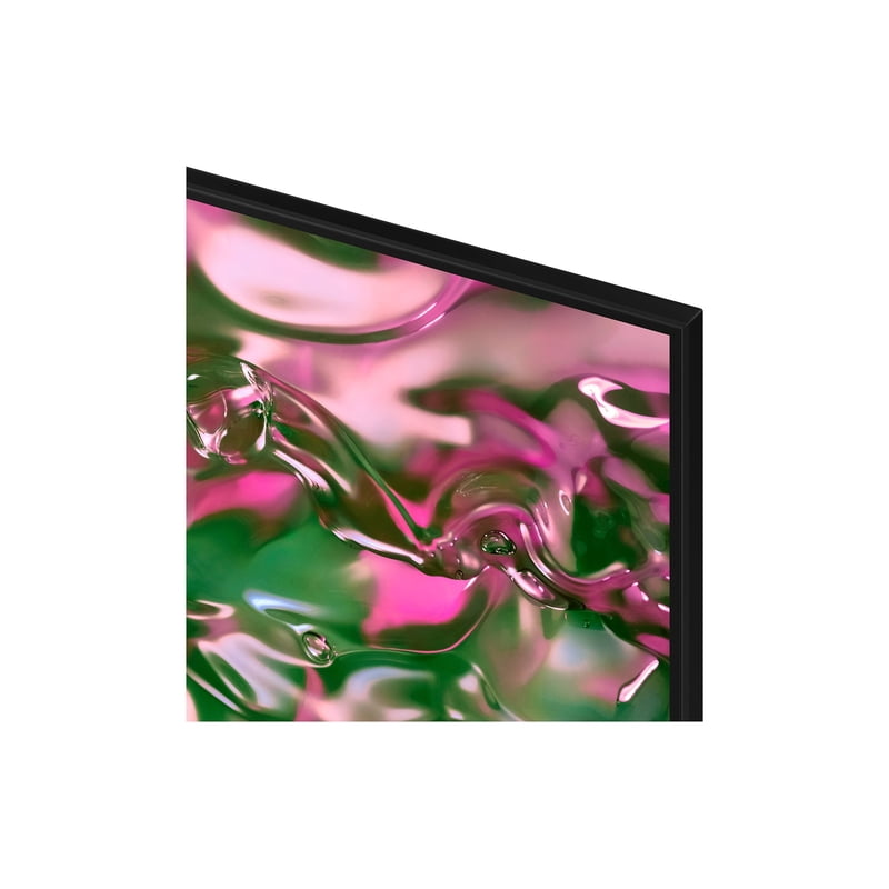 Samsung UN60DU6900F 60" Diagonal Class (60.1" viewable) - DU6900 Series LED-backlit LCD TV - Crystal UHD - Smart TV - Tizen OS - 4K UHD (2160p) 3840 x 2160 - HDR - black front and back view