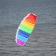 thumbnail image 3 of 1/1.4/2/2.7m Colorful Double Flying Line Wing Stunt Power Soft Giant Flying Sports Beach, 3 of 7