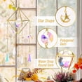 thumbnail image 2 of K9 Atrapasoles de Cristal Estilo Carillón de Viento Colgante, Jardín Brillante, Decoración Interior con Sonido Melodioso, Idea de Regalo Hecho a Mano, 2 of 5