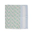 thumbnail image 2 of Luvable Friends Baby Boy Cotton Flannel Burp Cloths 4pk, Blue Dots, One Size, 2 of 2