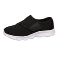 thumbnail image 2 of RotHome Women’s Breathable Summer Sneakers Black Orthopedic Walking Shoes Wide Width Diabetic Velcro Sneakers for Swollen Feet Plantar Fasciitis Maternity, 2 of 8