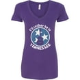 thumbnail image 3 of Inktastic I'd Rather Be in Tennessee Women's V-Neck T-Shirt, 3 of 5