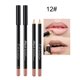 thumbnail image 1 of 12 Color Waterproof Lipstick Lip Liner Long Lasting Lipliner Pencil Pen, 1 of 2