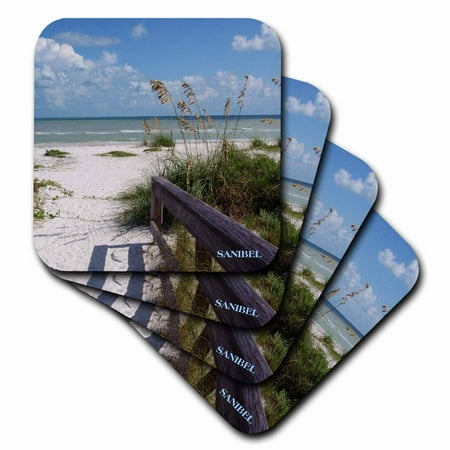 

Sanibel Beach Awaits set of 4 Coasters - Soft cst-30727-1