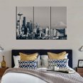 thumbnail image 5 of TISHIRON 3PCS Framed Canvas Wall Art Set,42"x28" Modern Washington Cityscape Canvas Art Decor, 5 of 7