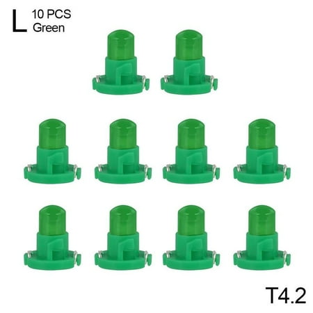 

10Pcs T3 Blue LED Neo Wedge Dash Instrument Cluster Car Gauge Panel Bulb B9G6