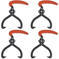 thumbnail image 2 of Pinzas para troncos VidaXL de acero al carbono, 4 unidades con mango de PVC, 2 of 7
