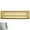Satin Nickel, variant on Baldwin 0017031 Unlaquered Letter Box Plate, Bright Brass