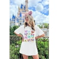 thumbnail image 3 of MOUSYA Magical Shirt Women Magic Kingdom Princess Shirts Oversized Cute Ribbons and Bows Shirt Family Holiday Vacation Tee Tops, 3 of 8
