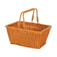 thumbnail image 4 of Cesta de picnic Cesta de frutas Cesta de servicio de almacenamiento decorativa portátil 28cmx18cmx16cm, 4 of 8