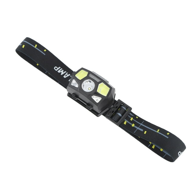 Lámpara De Cabeza Con Sensor De Movimiento, Faro Superbrillante Recargable, 6 Modos De Luz Para Acampar De Noche Al Aire, Pescar Y Correr