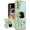 Mint Green, variant on for Samsung A52 Case (Also for Samsung A52s Case) with Astronaut Stand, Women Girls for Galaxy A52 5G Cases, Girly Cute 6D Outer Space Heart Pattern Phone Cover for A52/A52s 6.5 Inch
