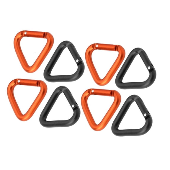 CEORPER Carabiner Clip Triangular Climbing Buckle Aluminum Alloy Heavy Duty Locking Hook