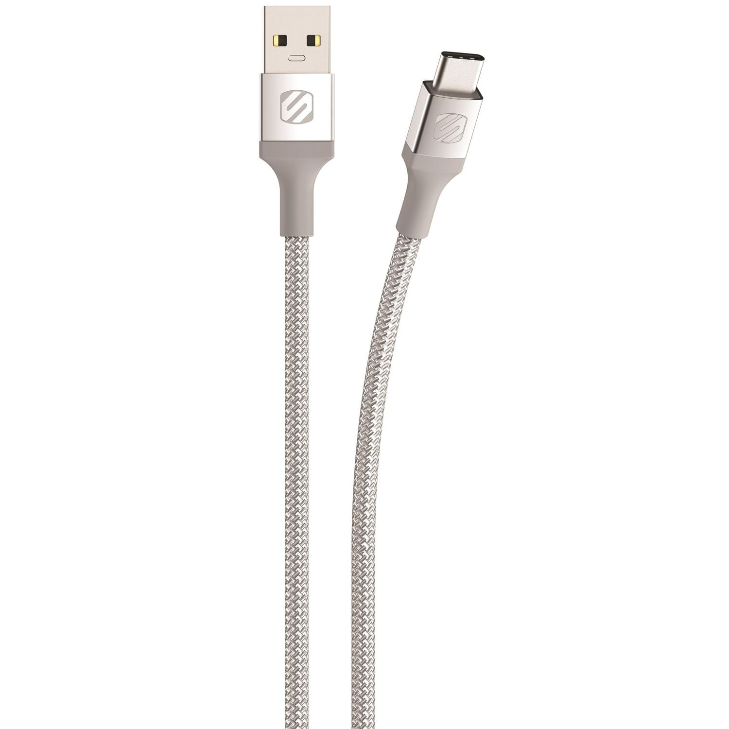 Scosche CAB4SR-SP Braided Charge & Sync Cable for USB-C Devices