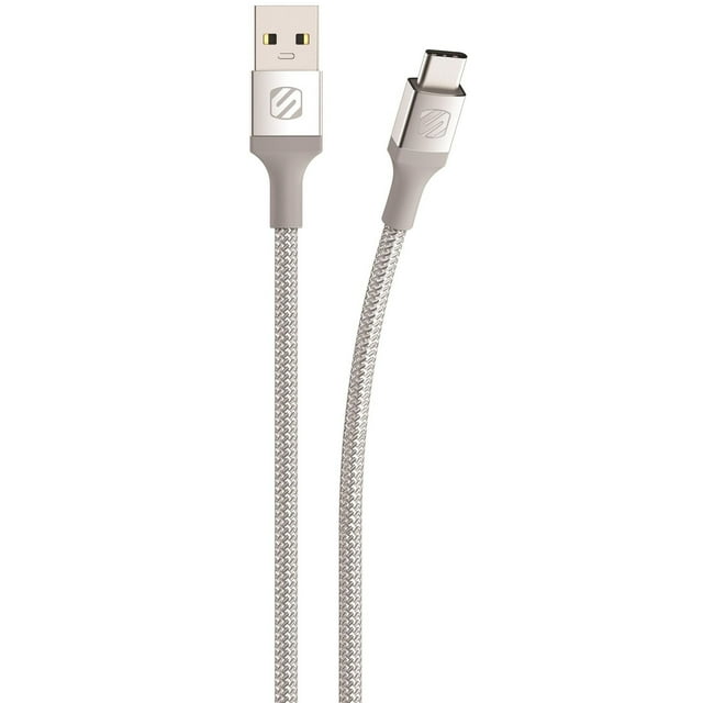 Scosche CAB4SR-SP Fil de chargement et sync tressé pour dispositifs USB-C