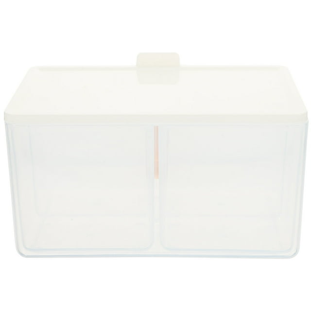 1 Set Cotton Swabs Container Separate Box Cotton Balls Cotton Pads Lipstick Organizer