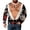 Black2, variant on Funny Santa Christmas Sweatshirt for Men Retro Leopard Xmas Tree Crewneck Sweater Unique 3D Muscle Print Pullover S-5XL
