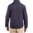 thumbnail image 2 of Men's-Cutter & Buck  Navy West Virginia Mountaineers Rainier Eco Insulated PrimaLoft Full-Zip Puffer Jacket, 2 of 2