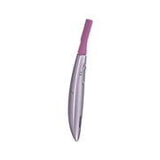 Panasonic Facial Hair Trimmer for Women ES2113PC, with Pivoting Head and Eyebrow Trimmer Attachments, Dry Use, Battery-Operated