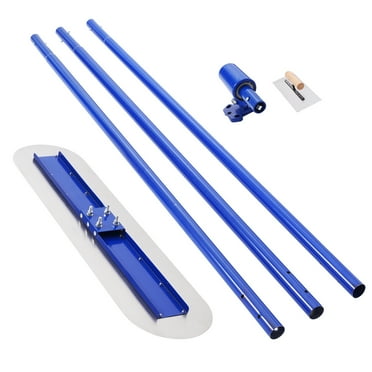 SKYSHALO 47x11.8 Inch Bull Float Concrete Float Concrete Tool Trowel Handle and Holder