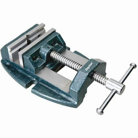 Dayton 6" Machine Vise with Fixed Base 31LZ70