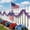 G-78in, variant on Hvmvliv 4th of July Garland Decoration 78.74 Inch Independence Day Ribbon Plastic Tricolor Star Round Ribbon Red White Blue for Party Parade Home Wall Door Outdoor Decor Multicolor