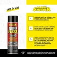 thumbnail image 2 of Leak Stopper 0316-GA 18 oz Can of Black Rubber Flexx Rubberized Flex Sealant Aerosol Spray, 2 of 2