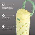 thumbnail image 5 of TAL 24oz Stainless Steel 2-in-1 Water Bottle with Straw and Chug Lid, Lemon, 5 of 11