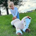 thumbnail image 3 of Cheval Géant en Peluche, Long Cheval Oreiller en Peluche-hhny-QIUPING, 3 of 4