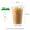 20 oz cup with lid - 100 pack, variant on 100 Sets Clear Plastic Cups with Lids - Disposable Iced Coffee Cups | 100 Cups + 100 Lids | Ideal for Iced Coffee/Smoothies/Milkshakes/Takeout Cold Drinks