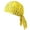 Yellow, variant on Fewfanhot Unisex Rag Skull Caps for Men Sweat Wicking Doo Rags Cooling Helmet Liner Cycling Motorcycle Bandana