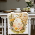 thumbnail image 5 of Home Decor Easter Table Runner Linen Bunny Print Home Tablecloth Holiday Party Table Decoration Tablecloth Mat D,Décor pour la maison, 5 of 5