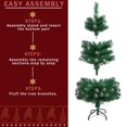 thumbnail image 4 of Árbol de Navidad CCINEE artificial de 90 cm con nieve flocada, 4 of 7