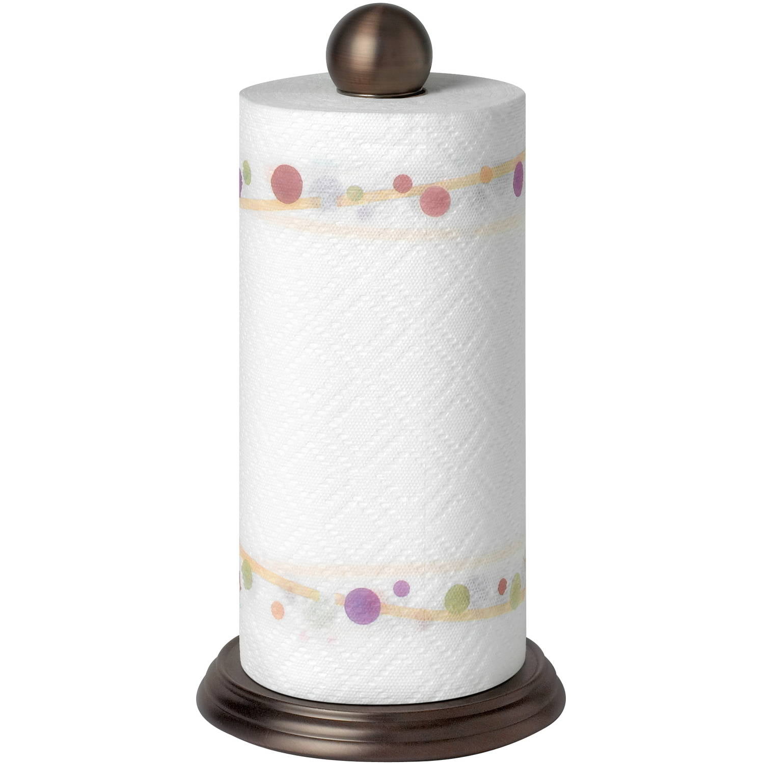 Spectrum Luna Paper Towel Holder, Bronze - Walmart.com - 