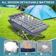 thumbnail image 6 of 2 Pack 28" Folding Bed with 3.3 Inch 2 Sided Mattress & Carry Bag for Adults & Kids, Camping Cot, Sleeping Cot, Folding Guest Bed, Supports 880 Lbs, 6 of 12