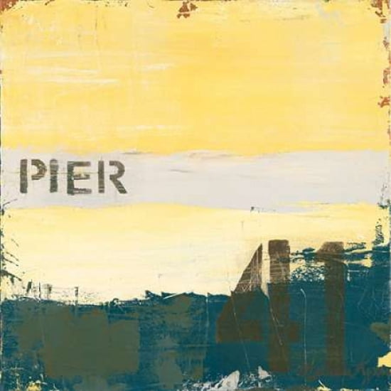 Pier Canvas Art - M