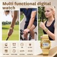 thumbnail image 2 of SKMEI Watches for Women Outdoor Sport Digital Watch Waterproof Chronograph Unisex Womens Wristwatch with Alarm/LED Backlight, 2 of 11