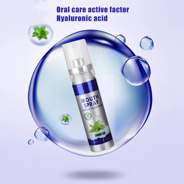 Spray Bucal, Spray para el Cuidado Bucal, Ambientadores para el Aliento, Sabor a Menta, Refrescante para el Aliento, Spray Bucal, Eliminación del Mal Aliento, Spray Oral, Fórmula para la Garganta, Spr Unbranded JM27340