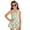 Green and White - Bunny Carrot, variant on DISNIMO Girls' Swimsuit Bunny Carrot Printed One Piece Bathing Suit Quick Dry Beach Swimwear Sleeveless Bathing Suits with Skirts