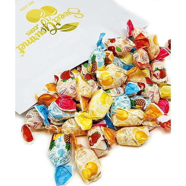 Arcor Assorted Filled Fruit BonBons Bulk Hard Candy assorted fruit