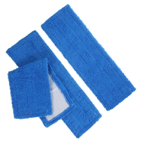 3 Pcs Commercial Mop Multi Purpose Flat Cloth Replacement