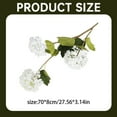 thumbnail image 3 of Clearance Under $10 Artificial flowers, Artificial Hydrangea Flowers Hydrangea Flowers For Wedding Centerpieces Bouquets DIY Floral Decor Home Decoration With Stems, 3 of 8