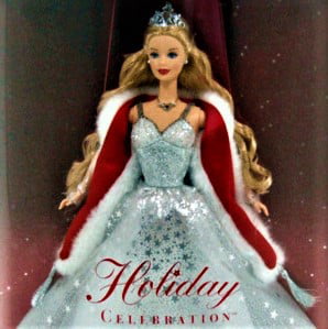 1988 HAPPY HOLIDAYS BARBIE - 1ST IN COLLECTIBLE SERIES by Mattel 