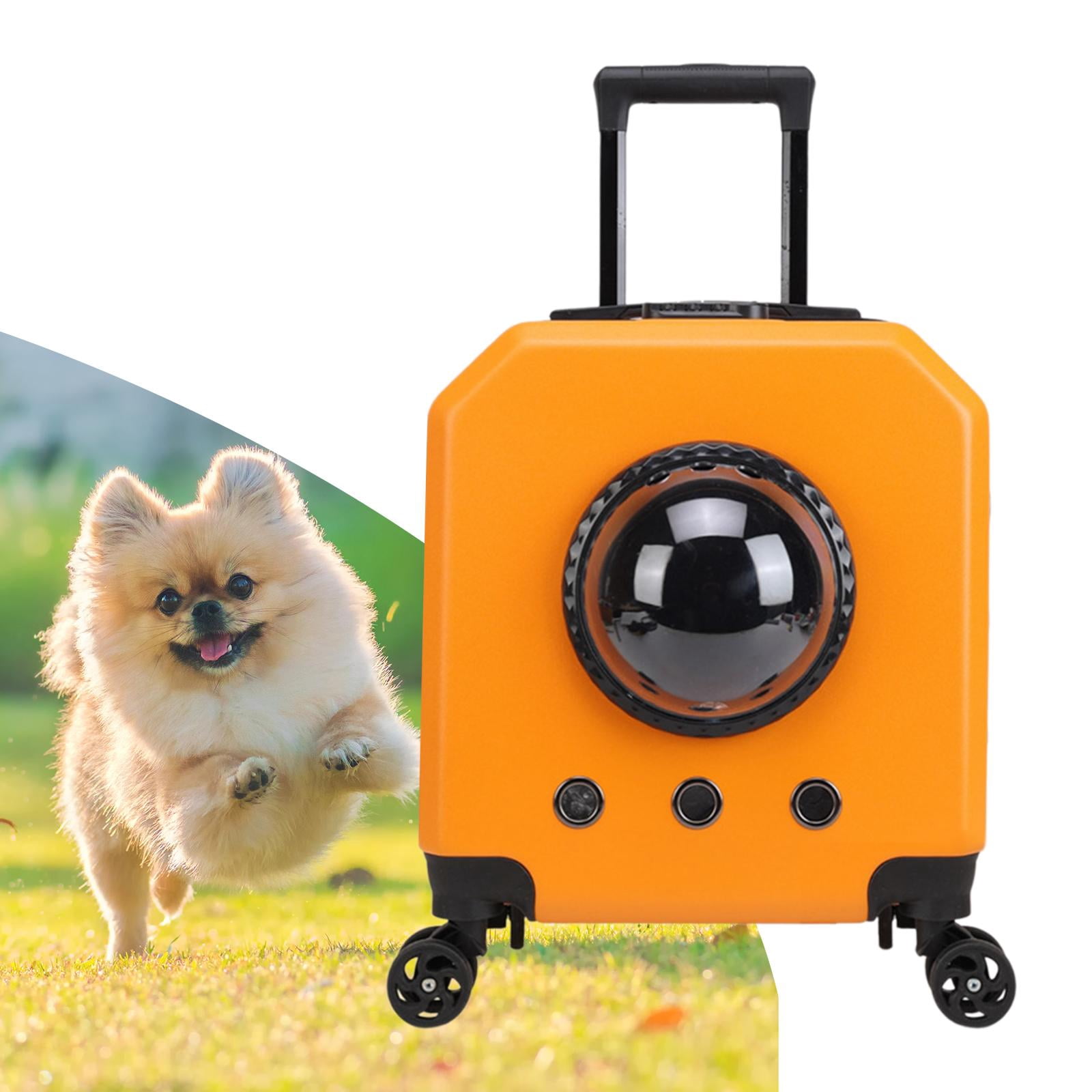 Bvdfgk Pet Travel Carrier Dog Carrier Backpack Dog Carrier Fashion Rolling Carrier Pet