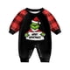 thumbnail image 2 of Conjuntos de pijamas navideños familiares a juego Grinch 2024, pijama de Grinch con parte superior y pantalones de pijama a cuadros, pijama de Grinch para niños y adultos para la familia, 12 Meses, 2 of 4